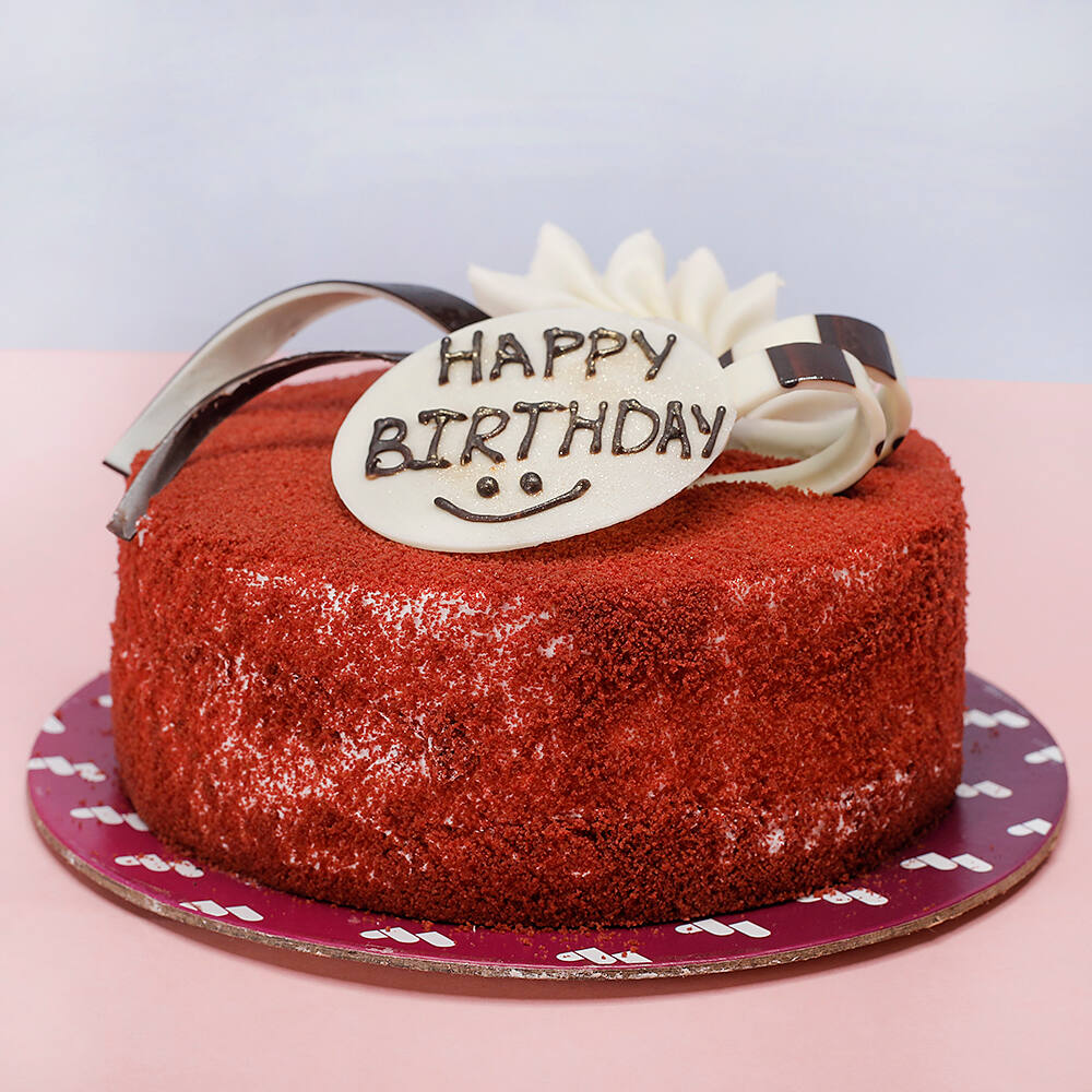 Order Online Red Velvet Birthday Cake From #1 Cake Delivery Platform - Winni.in